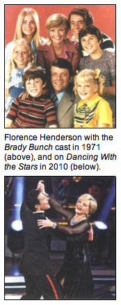 The Brady Bunch and Florence Henderson