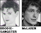 Thomas Brodie-Sangster and Malcolm McLaren