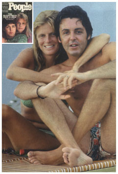 Linda and Paul McCartney