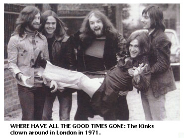 The Kinks in 1971