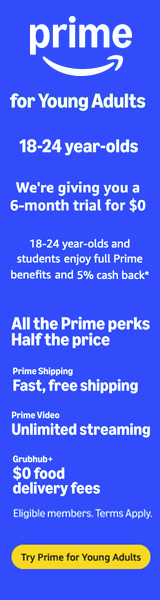 Try Prime for Young Adults